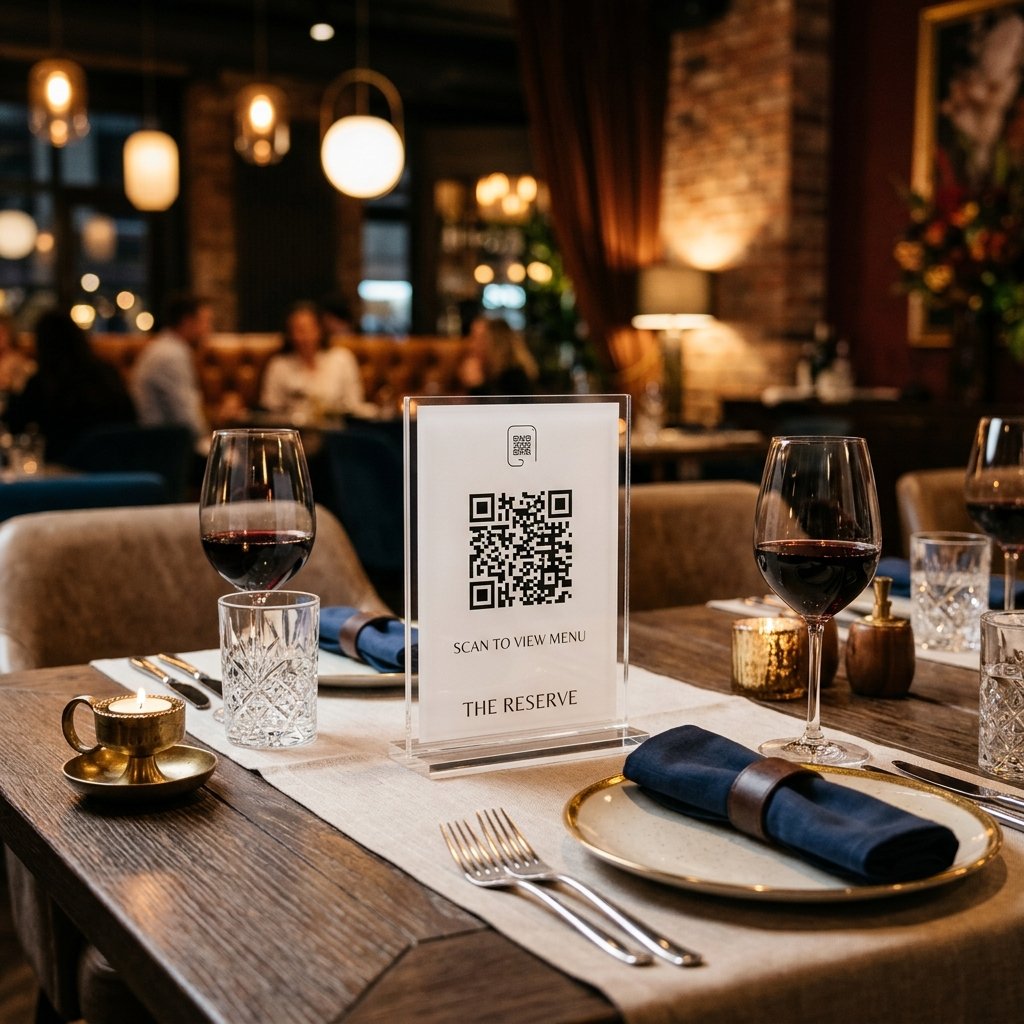 MetoMenu Premium QR Stand